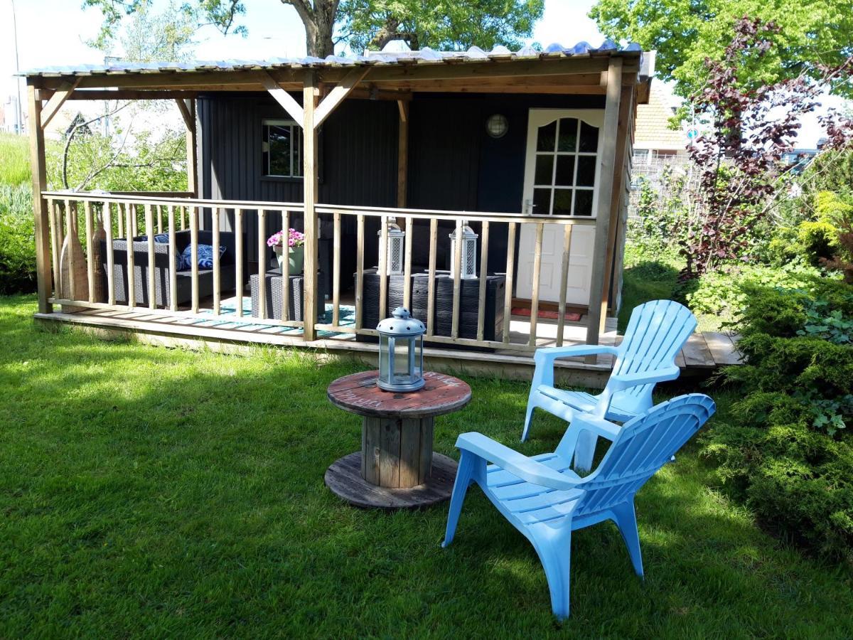Tinyhouse Natuurhuisje Met Veranda Bij De Molen Tussen Alkmaar En Hoorn Oterleek Bagian luar foto